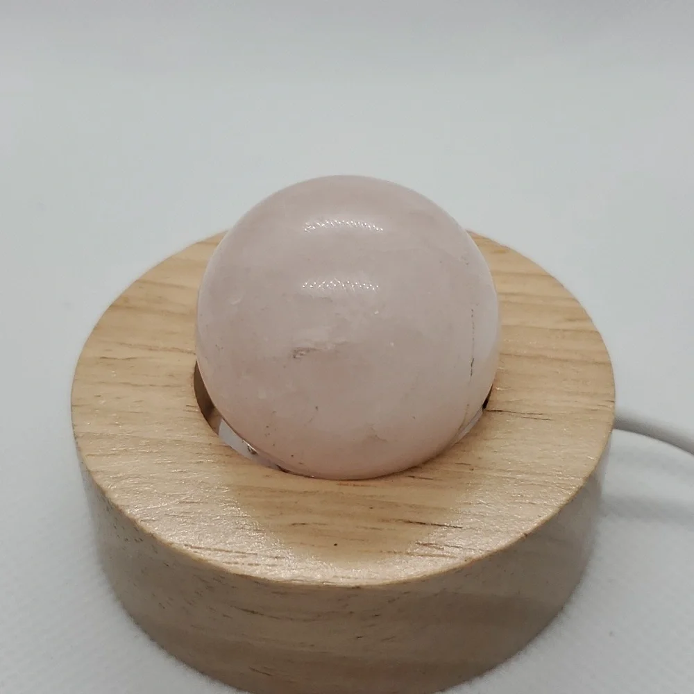 4" Rose Quartz Sphere - Picture 1 of 4